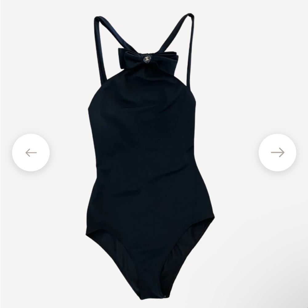 Chanel bow bodysuit